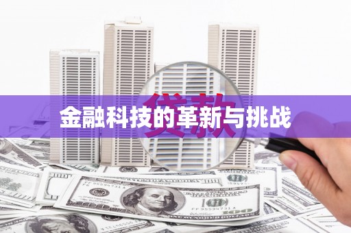 泸西金融科技的革新与挑战