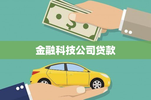 泸西金融科技公司贷款