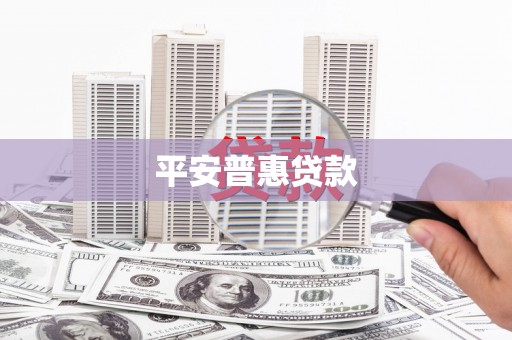 泸西平安普惠贷款