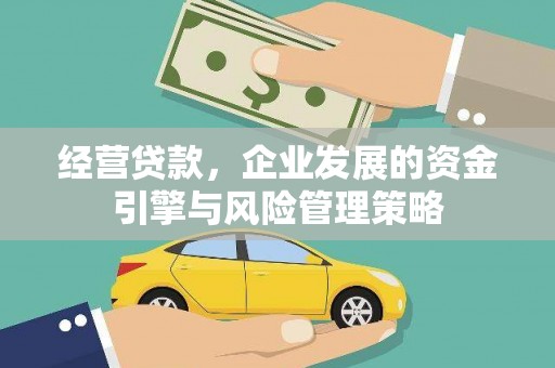 泸西经营贷款，企业发展的资金引擎与风险管理策略