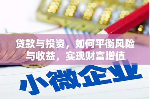 泸西贷款与投资，如何平衡风险与收益，实现财富增值