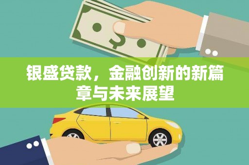 泸西银盛贷款，金融创新的新篇章与未来展望