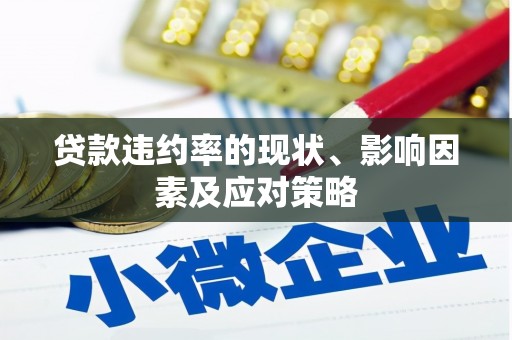 泸西贷款违约率的现状、影响因素及应对策略