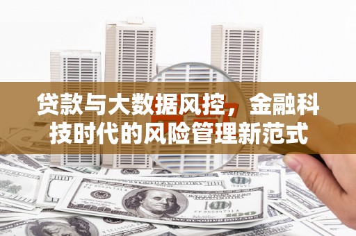 泸西贷款与大数据风控，金融科技时代的风险管理新范式