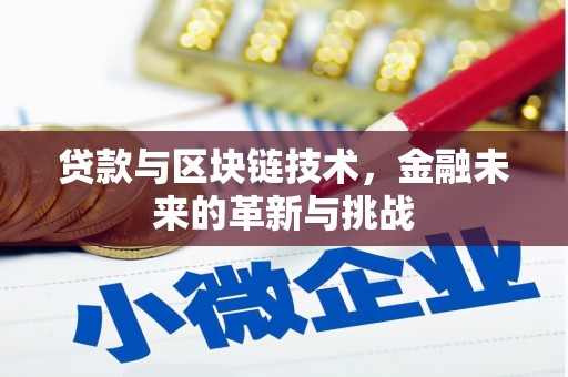 泸西贷款与区块链技术，金融未来的革新与挑战