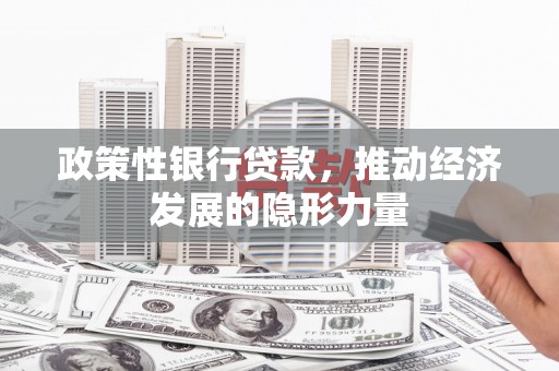 泸西政策性银行贷款，推动经济发展的隐形力量