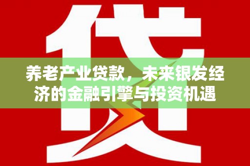 泸西养老产业贷款，未来银发经济的金融引擎与投资机遇