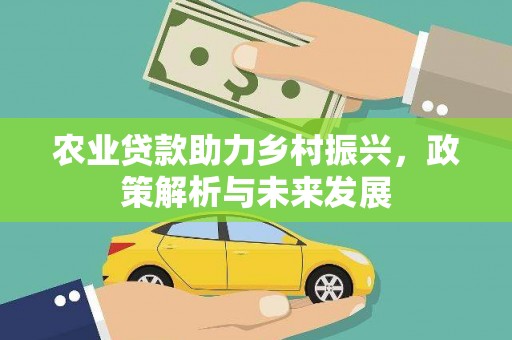 泸西农业贷款助力乡村振兴，政策解析与未来发展