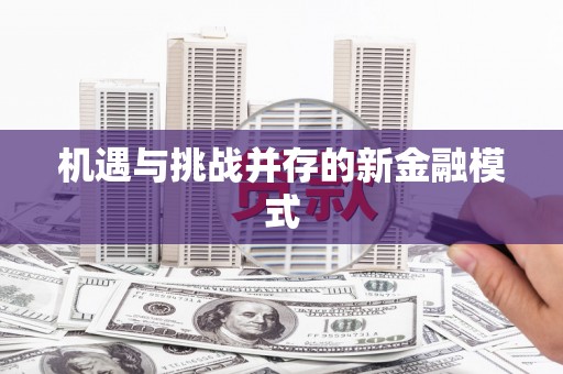 泸西机遇与挑战并存的新金融模式