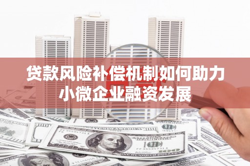 泸西贷款风险补偿机制如何助力小微企业融资发展