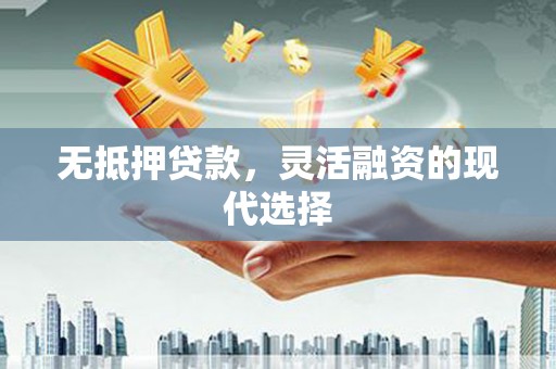 泸西无抵押贷款，灵活融资的现代选择
