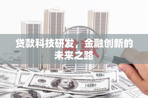 泸西贷款科技研发，金融创新的未来之路