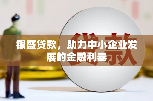 泸西银盛贷款，助力中小企业发展的金融利器