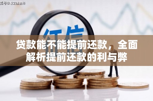 泸西贷款能不能提前还款，全面解析提前还款的利与弊