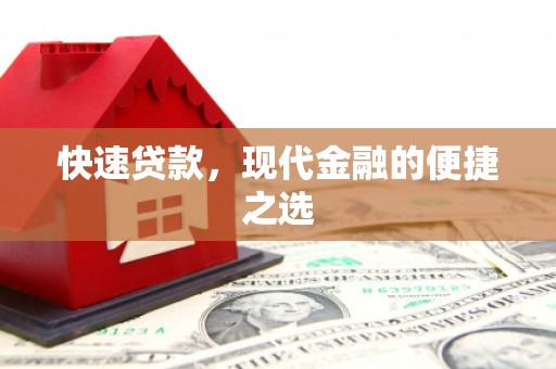 泸西快速贷款，现代金融的便捷之选