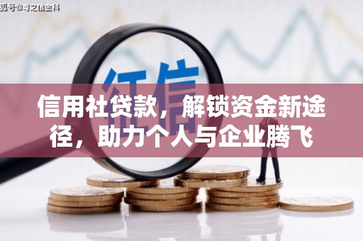 泸西信用社贷款，解锁资金新途径，助力个人与企业腾飞