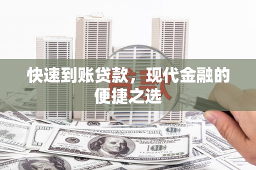 泸西快速到账贷款，现代金融的便捷之选