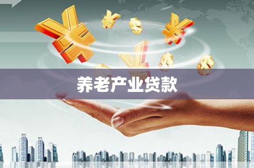 泸西养老产业贷款