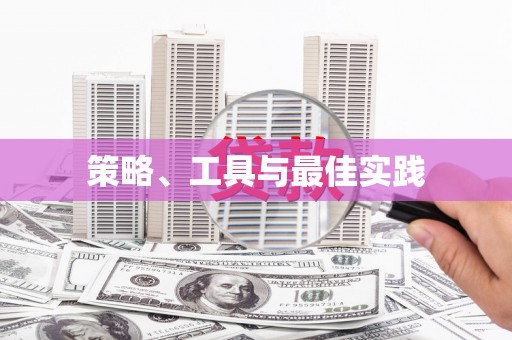 泸西策略、工具与最佳实践