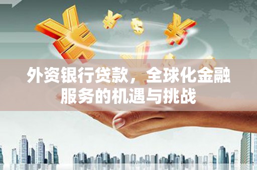 泸西外资银行贷款，全球化金融服务的机遇与挑战