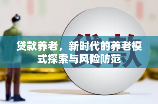 泸西贷款养老，新时代的养老模式探索与风险防范