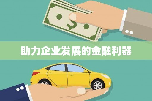 泸西助力企业发展的金融利器