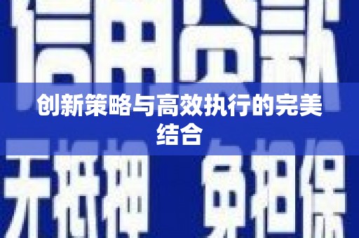 泸西创新策略与高效执行的完美结合